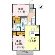 モンターニュサンク・中島の間取り画像