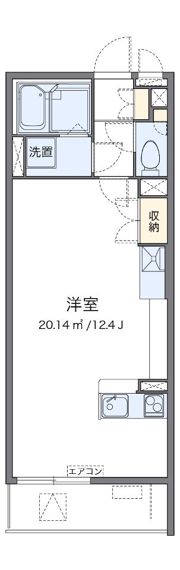 レオネクストラベンダーの間取り画像