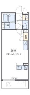 レオネクストラベンダーの間取り画像