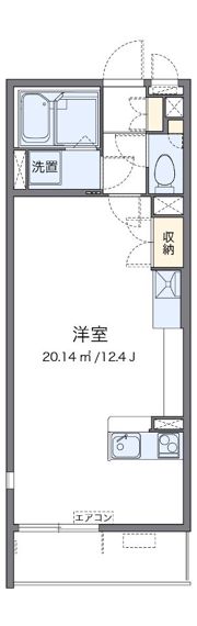 レオネクストラベンダーの間取り画像