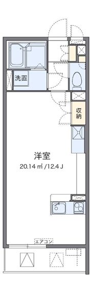 レオネクストラベンダーの間取り画像
