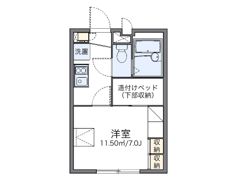 レオパレスTSの間取り画像
