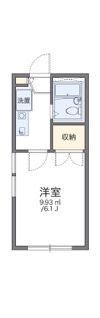 レオパレスビレッジ光が丘参番館の間取り画像