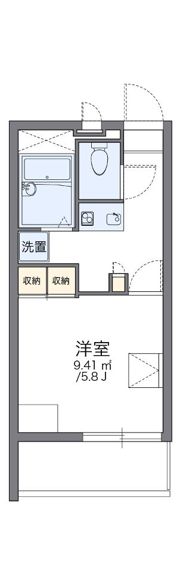 レオパレスゴールドヒルズの間取り画像