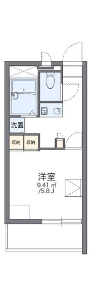 レオパレスゴールドヒルズの間取り画像