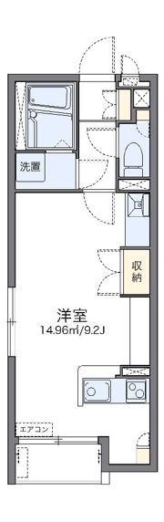レオネクストオリーブハウスⅥの間取り画像