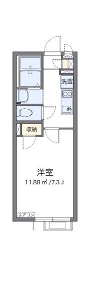 クレイノコルノの間取り画像
