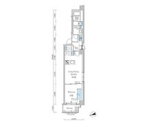 パークアクシス市谷左内町の間取り画像