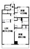 ジャコワ日本橋中洲の間取り画像