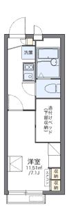 レオパレスフリージアの間取り画像