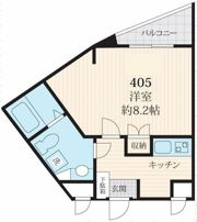 フォセット駒場の間取り画像