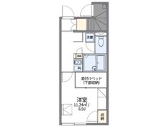 レオパレスラヴィーの間取り画像
