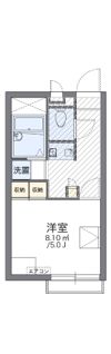 レオパレスセカンドプラザの間取り画像