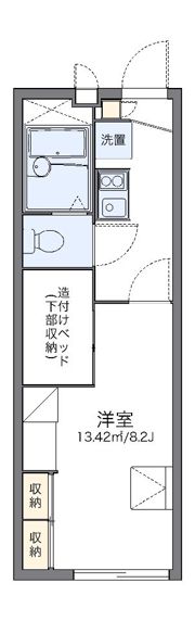 レオパレスハイム サンコウヤの間取り画像