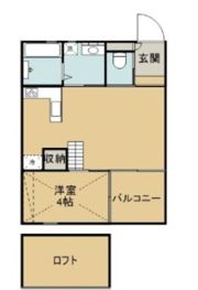 LARGO B棟の間取り画像