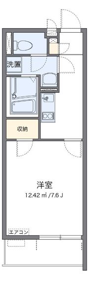 クレイノMOONⅠの間取り画像