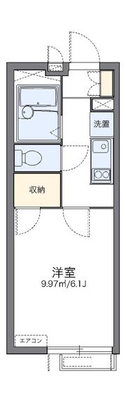レオパレスKEN Ⅰの間取り画像