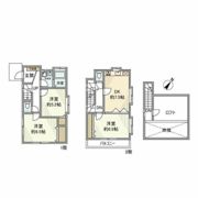 石神井台戸建の間取り画像