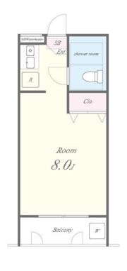 ピュアハウス経堂の間取り画像