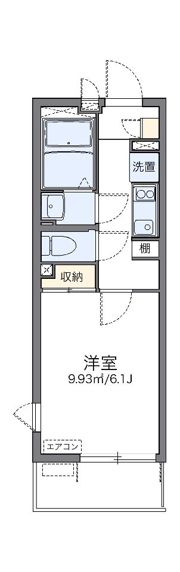 レオネクストサラカーム ヴィラの間取り画像