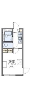 レオパレス氷川台の間取り画像