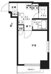 ヴェルステージ日本橋人形町の間取り画像