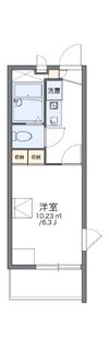 レオパレス光が丘の間取り画像