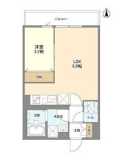 ウェルスクエア新中野Ⅱの間取り画像