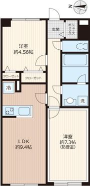Liberte沼袋の間取り画像