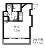 Mancy’s自由が丘の間取り画像