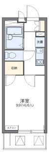 レオパレスすずしろの間取り画像
