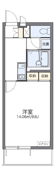 レオネクストLUCE高松の間取り画像
