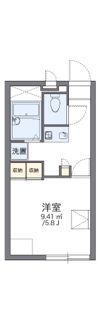 レオパレスプラエの間取り画像