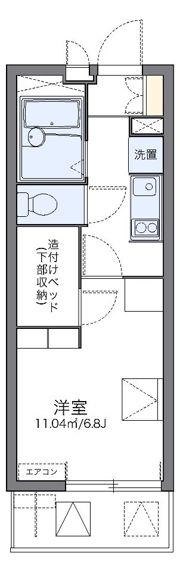 レオパレスアークハウスの間取り画像