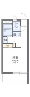 レオパレスけやきの間取り画像