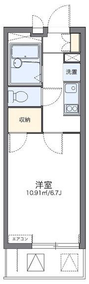 レオパレスアヴァンティの間取り画像