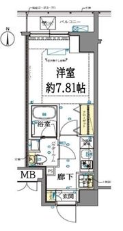 SHOKEN residence早稲田 ショーケンレジデンス早稲田の間取り画像