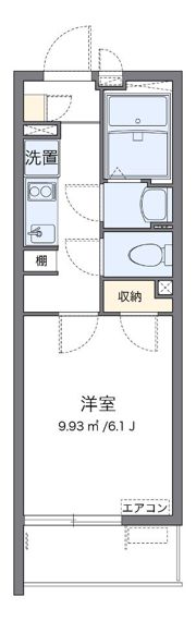 クレイノル ディネの間取り画像