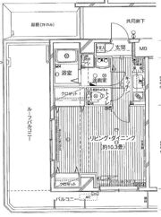 プレール天王洲アイル弐番館の間取り画像