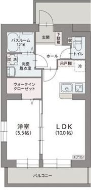 リデンテの間取り画像