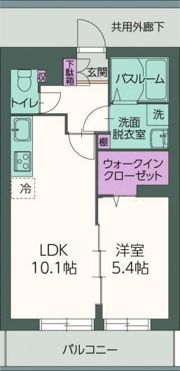 シュール ド コリーヌの間取り画像