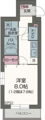 グレース・エステートの間取り画像