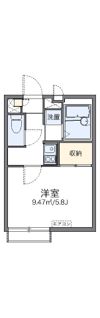 レオパレスBRISE関町東の間取り画像