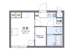 レオパレスグラティテュードⅢの間取り画像