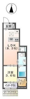 グランディールの間取り画像