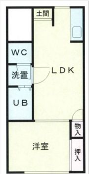 イーストコート桶川の間取り画像