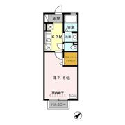 セジュール富士見の間取り画像