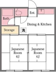 グリーンコーポの間取り画像