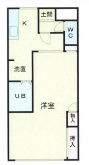 イーストコート桶川の間取り画像