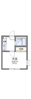 レオパレスデルニエの間取り画像